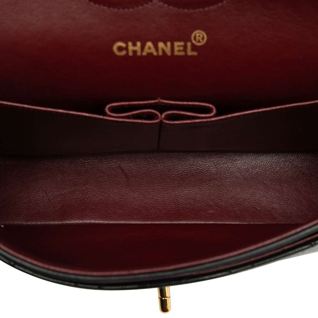 Chanel Medium Classic Lambskin Double Flap - 4