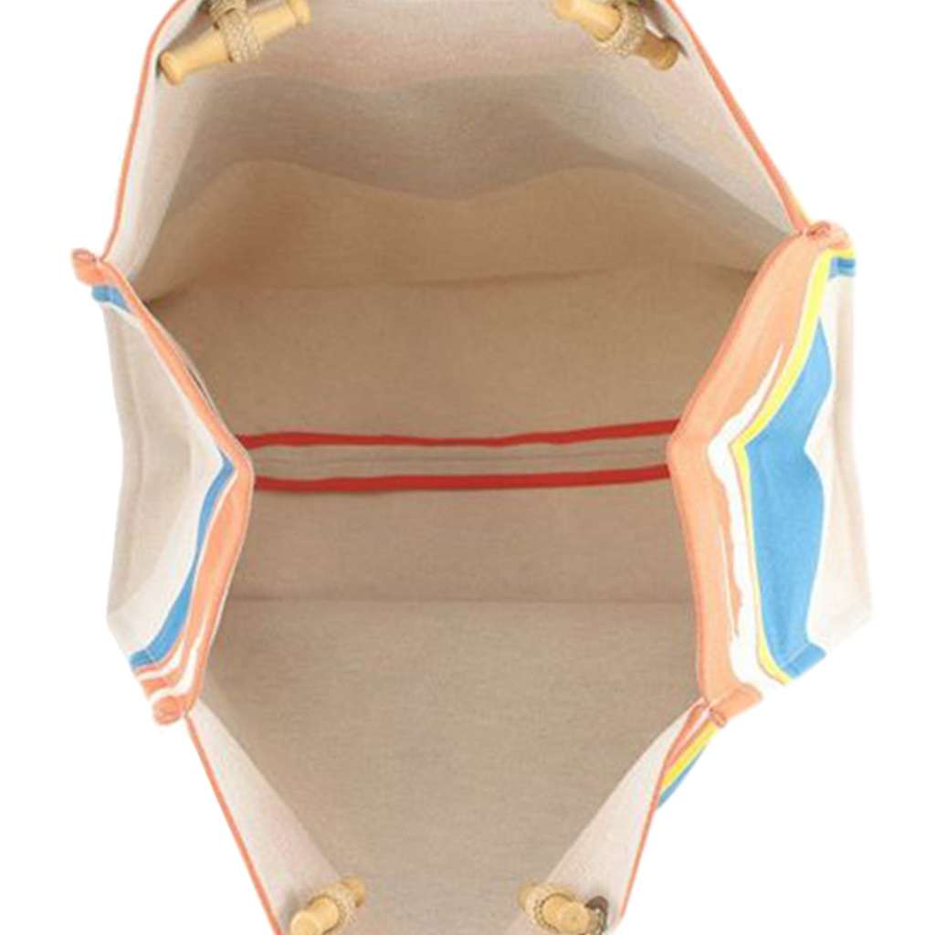 Hermès Toile Escale a la Plage Beach Bag - 4