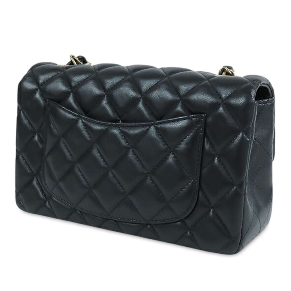 Chanel Mini Rectangular Classic Lambskin Single Flap - 2