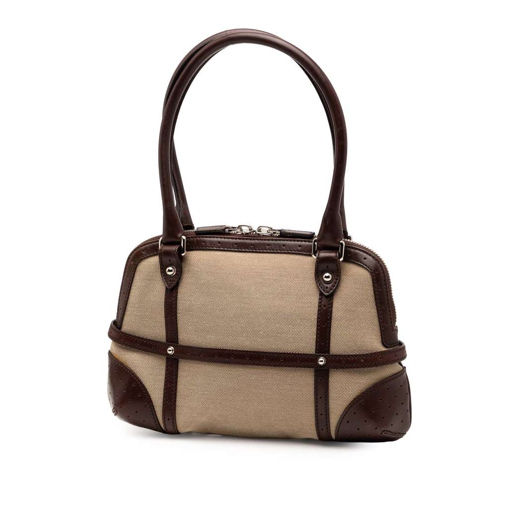 Gucci Canvas Web Reins Shoulder Bag - 2