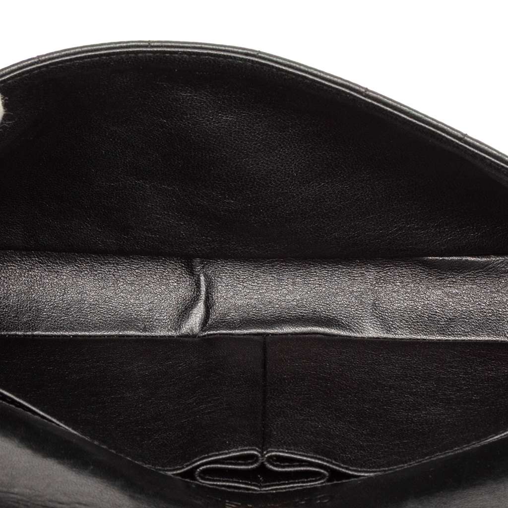 Chanel CC Choco Bar Lambskin Turnlock East West Flap - 4