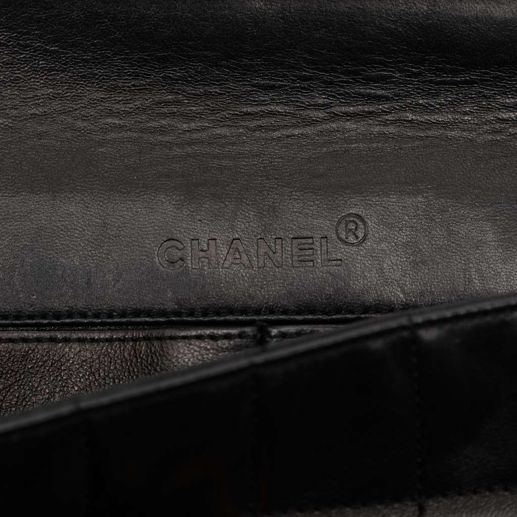 Chanel CC Choco Bar Lambskin Turnlock East West Flap - 5