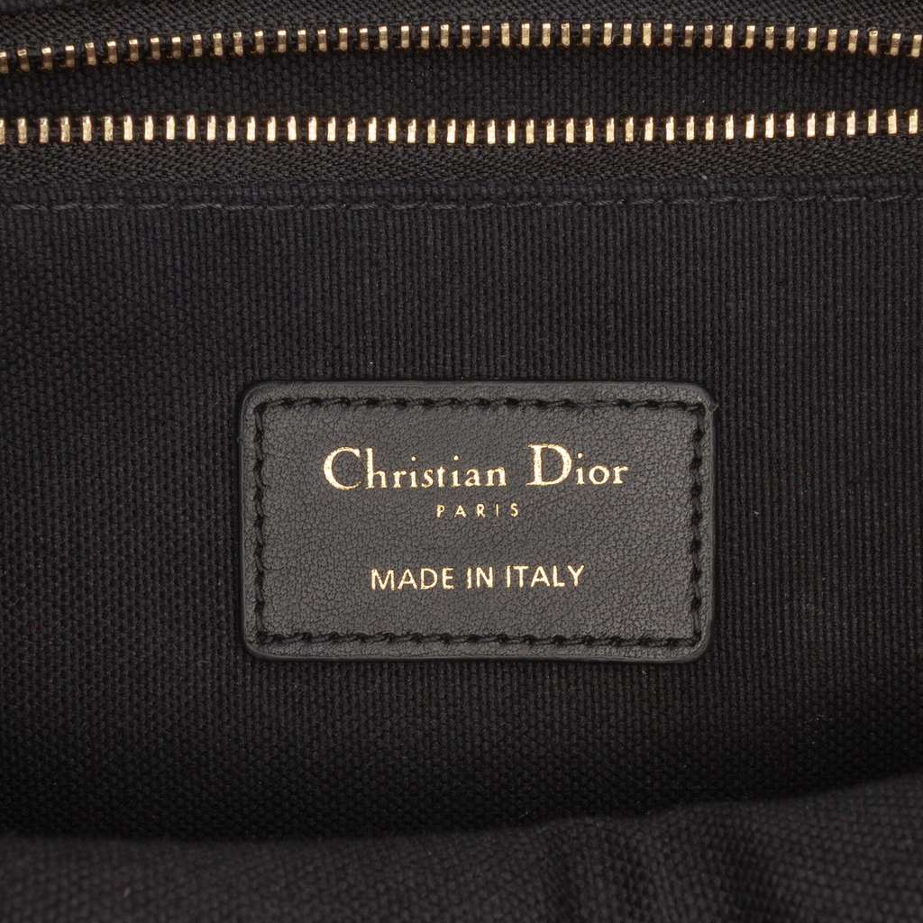 Dior Small Canvas Embroidered Plan De Paris Book Tote - 5