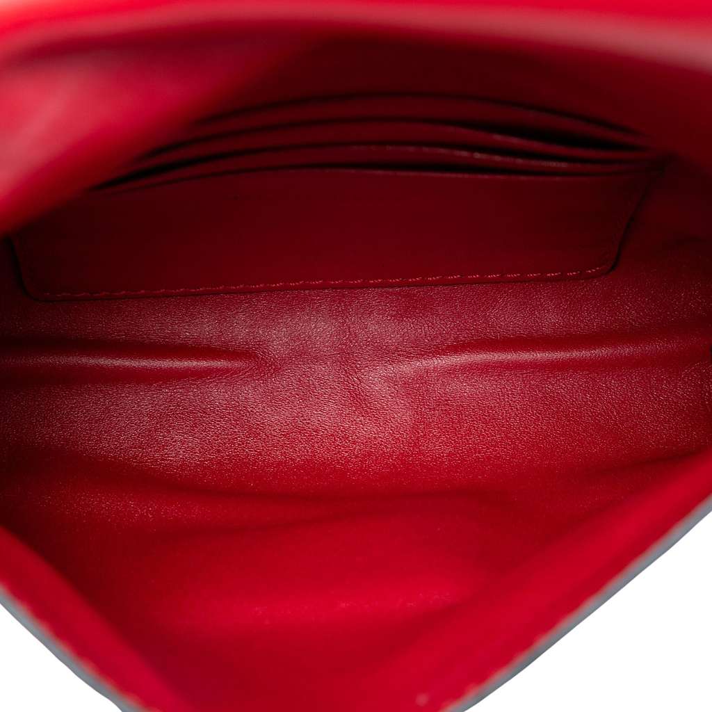 Burberry Embossed Grained Leather Langley Crossbody - 4