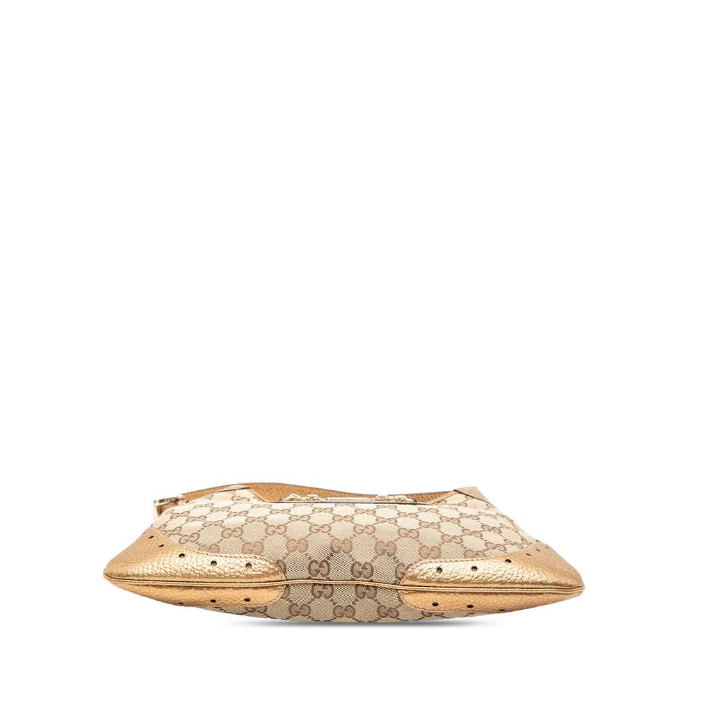 Gucci GG Canvas Punch Shoulder Bag - 3