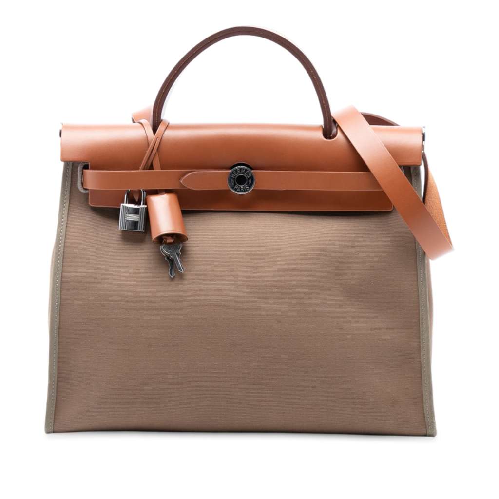 Hermès Toile Herbag Zip 31