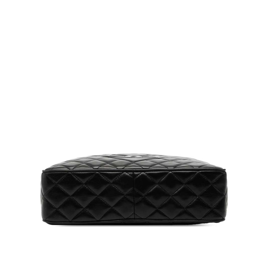 Chanel CC Quilted Lambskin Tassel Camera Bag - 3