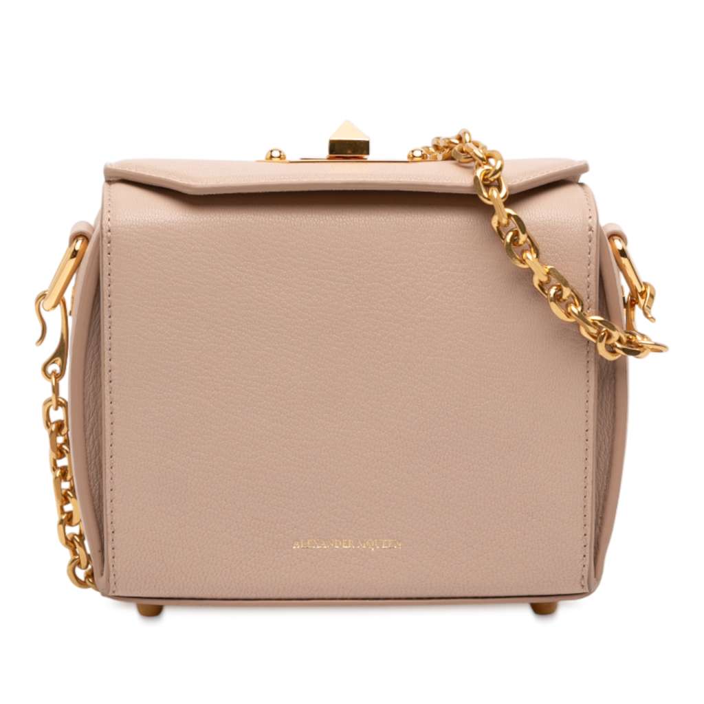 Alexander Mcqueen Leather Box 16 Crossbody