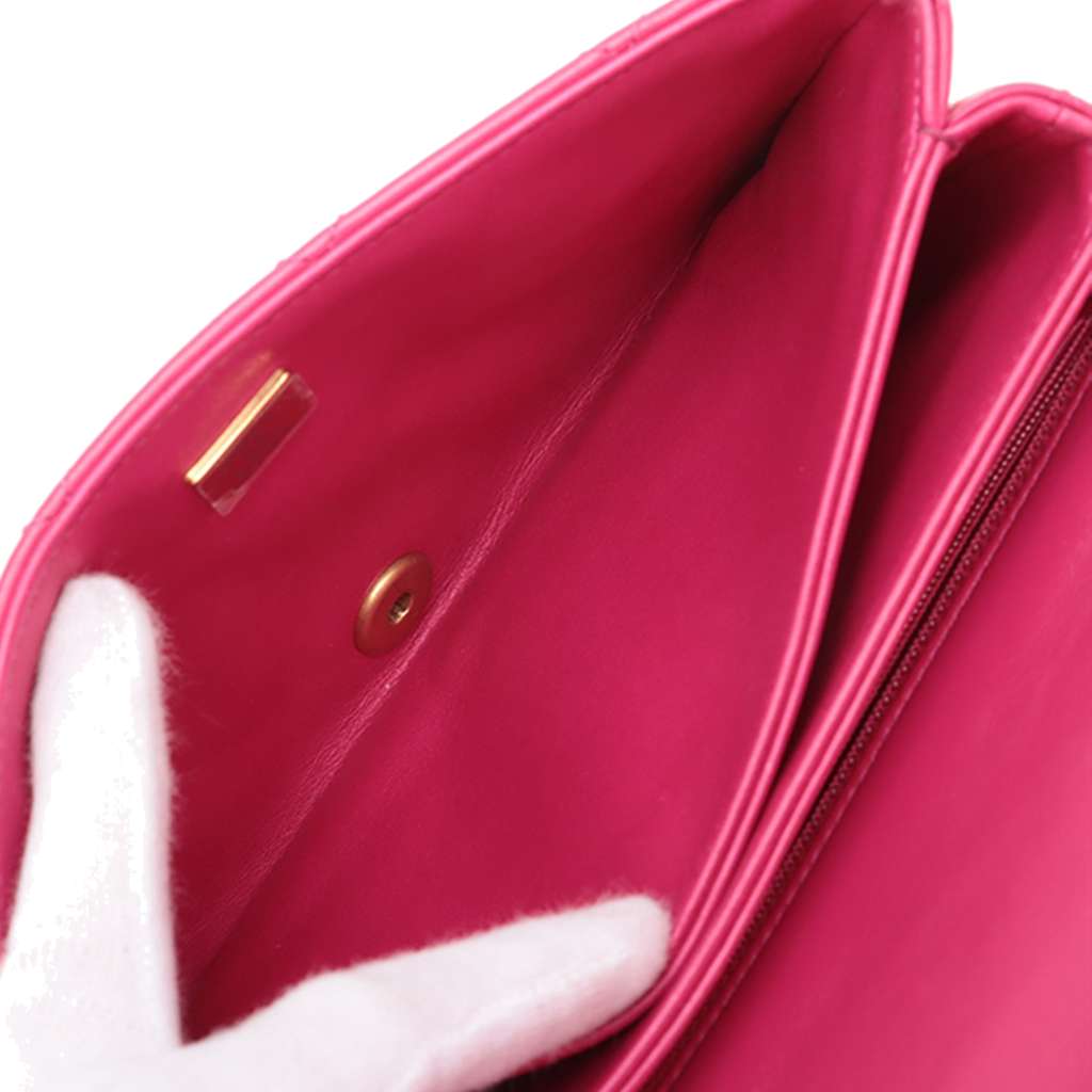 Chanel Small Quilted Lambskin On And On Chain Flap - 4