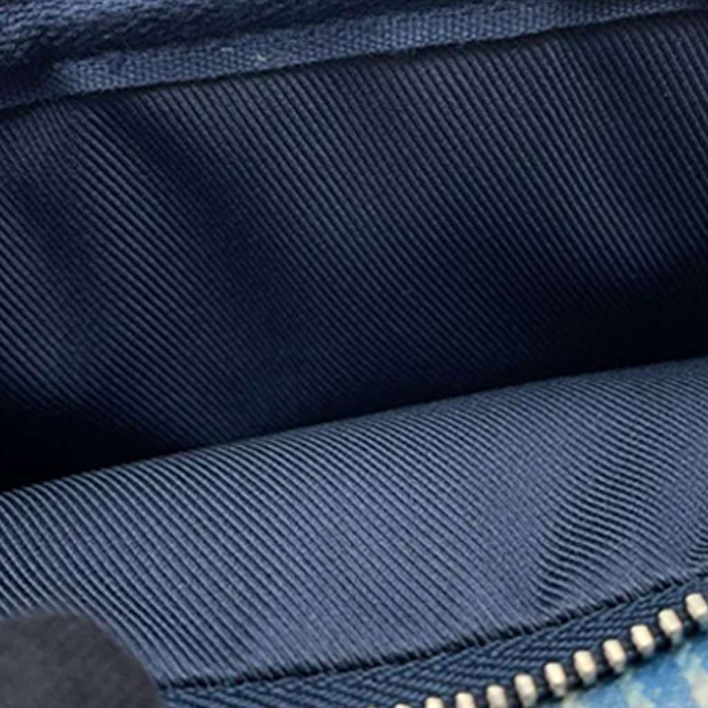 Louis Vuitton Monogram Denim Watercolor Hickory Stripes Outdoor Pouch - 5