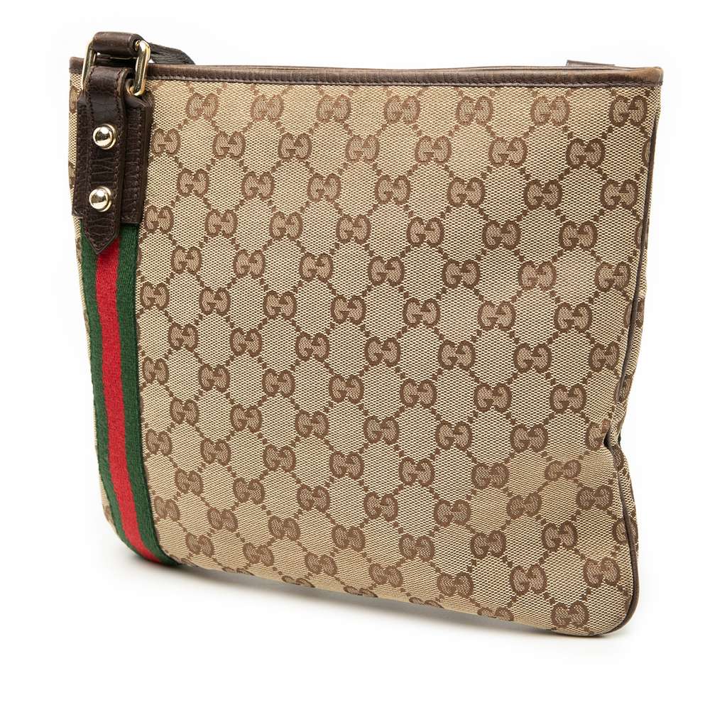 Gucci GG Canvas Jolicoeur Crossbody - 2