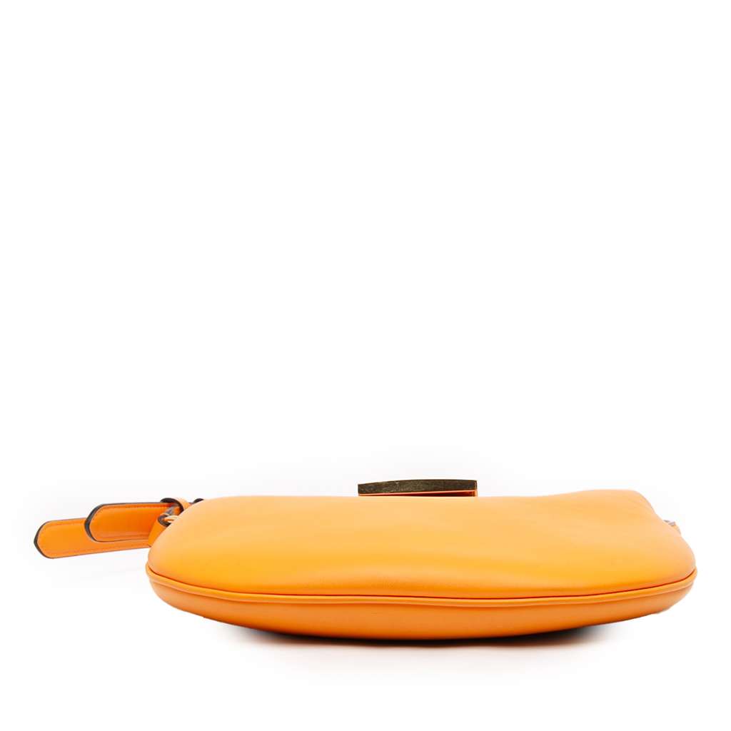 Fendi Small Leather Croissant Hobo Bag - 3