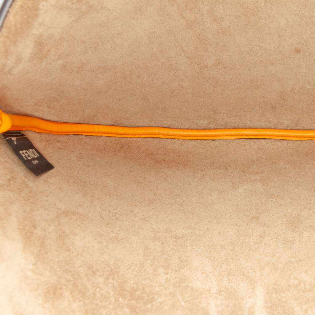 Fendi Small Leather Croissant Hobo Bag - 4