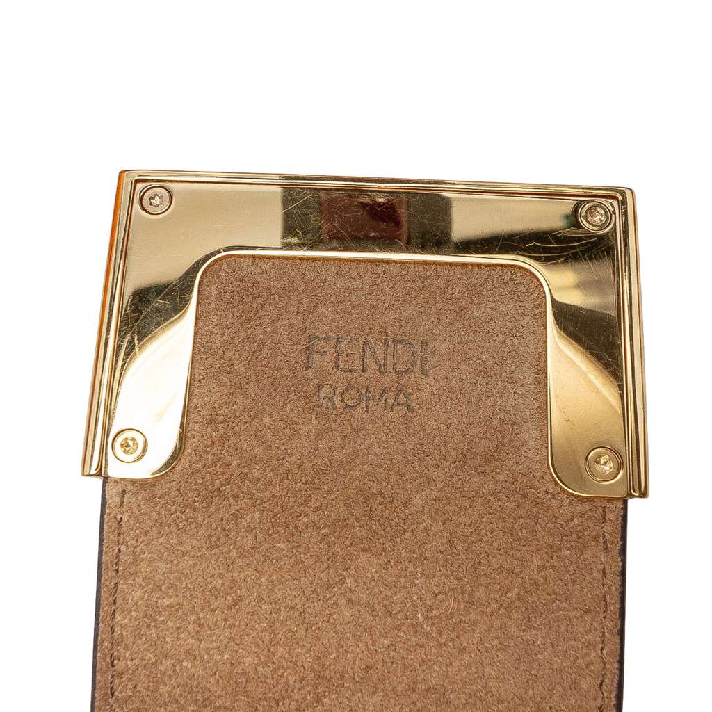 Fendi Small Leather Croissant Hobo Bag - 5