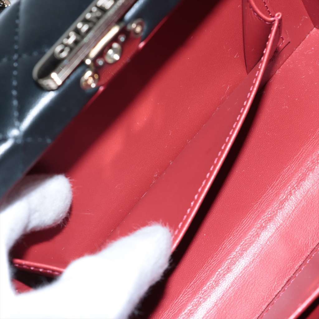 Chanel CC Quilted Lambskin Top Handle Box Bag - 4