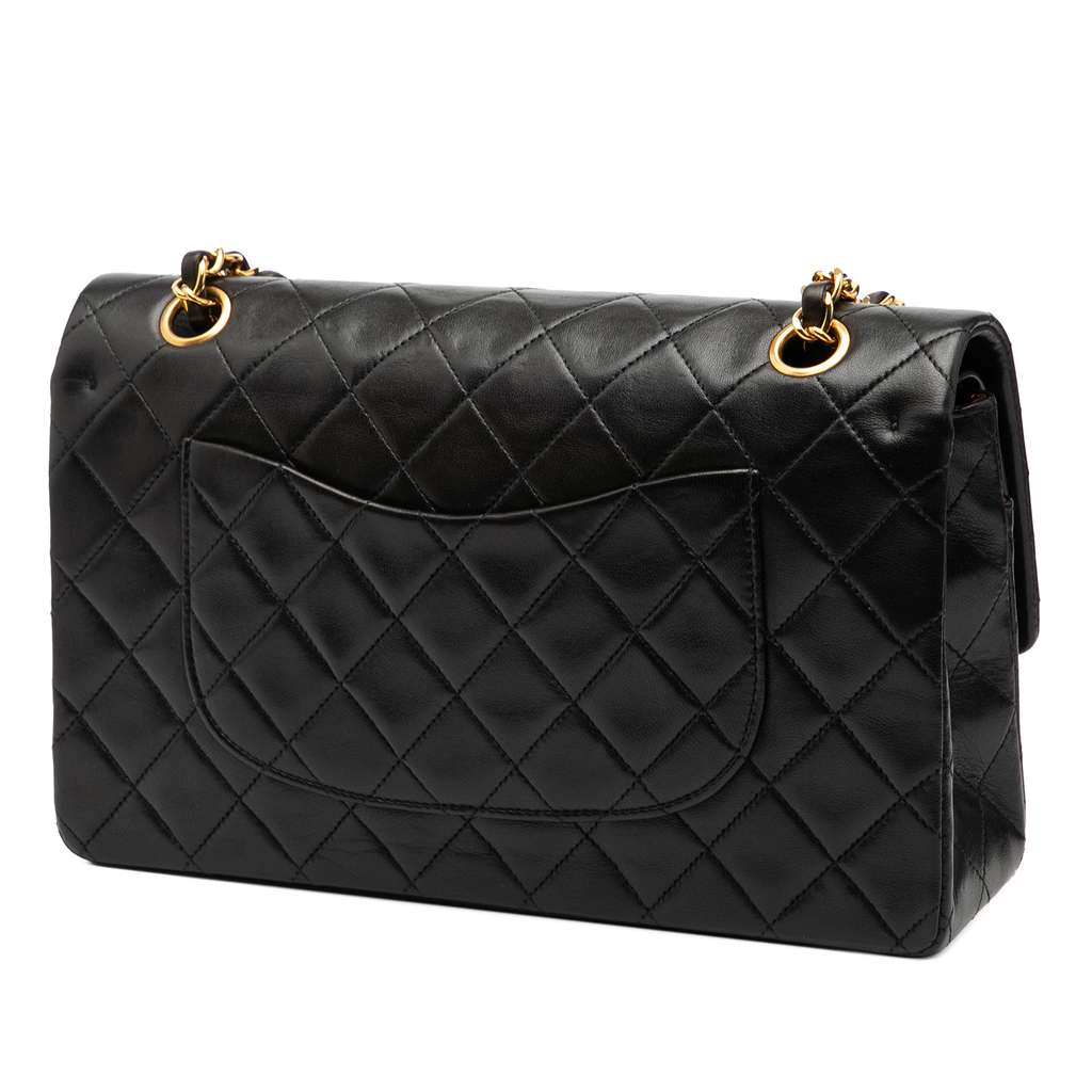 Chanel Medium Classic Lambskin Double Flap - 2