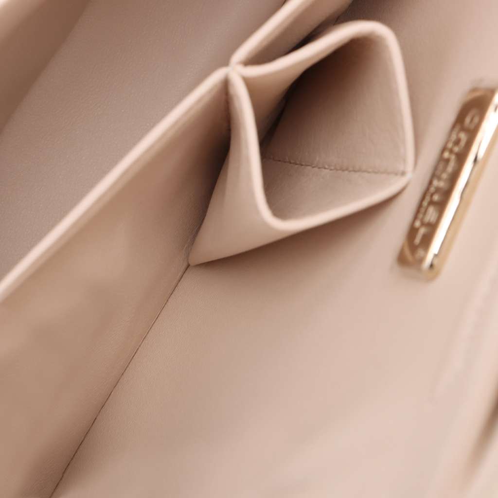 Chanel CC Quilted Cotton and Lambskin Flower Applique Double Flap - 4