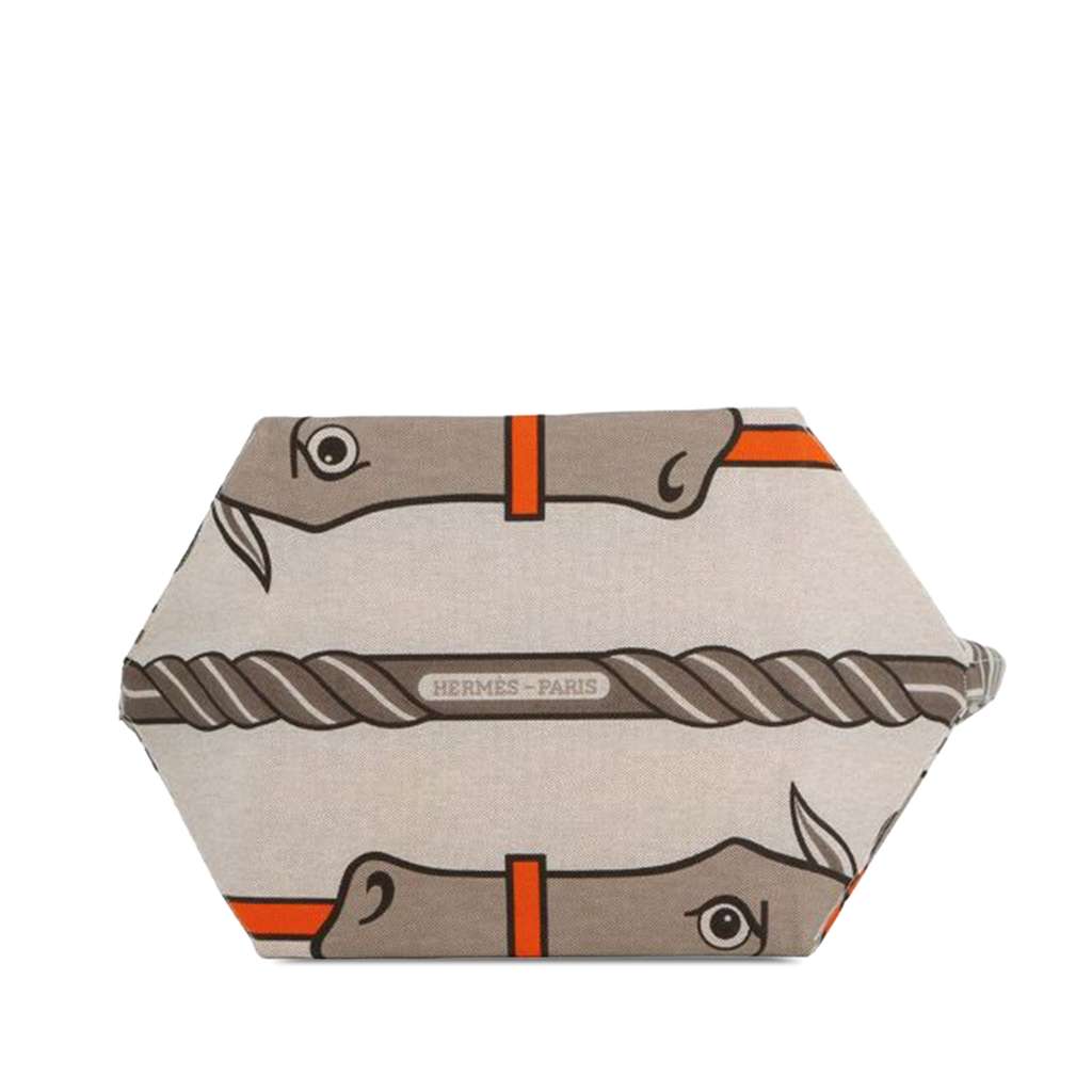 Hermès Toile H Plume Quadrige au Fil Steeple 31 - 3