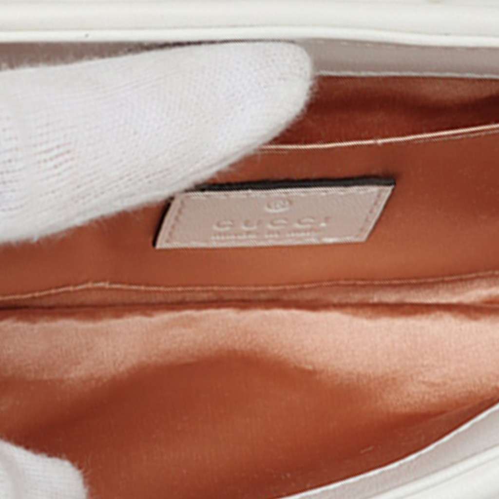 Gucci Small Leather Horsebit Chain Satchel - 3