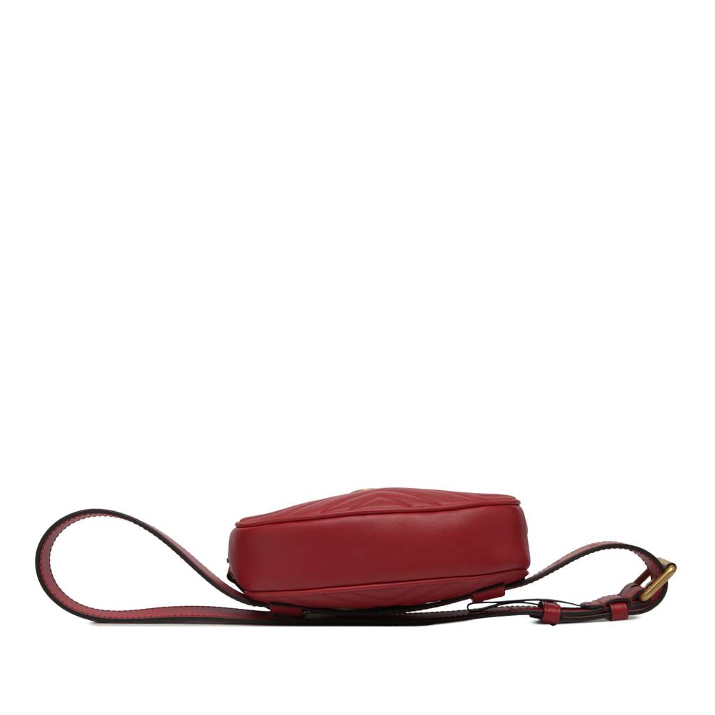 Gucci GG Marmont Matelasse Leather Belt Bag - 3