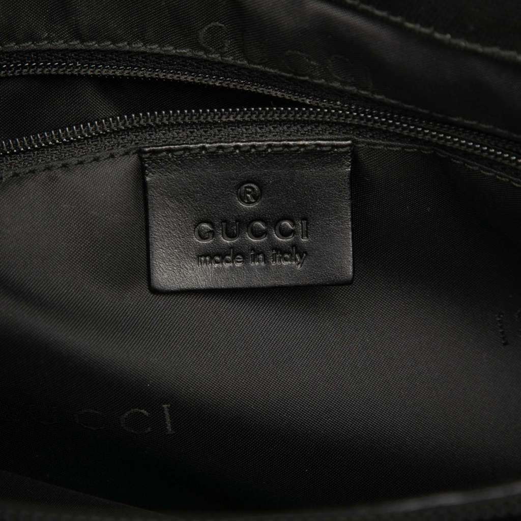 Gucci GG Canvas Bamboo Handbag - 5