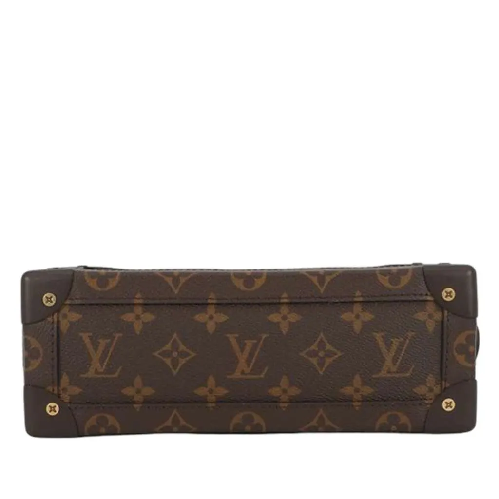 Louis Vuitton Monogram Chess Soft Trunk Brown Very good - Inside View