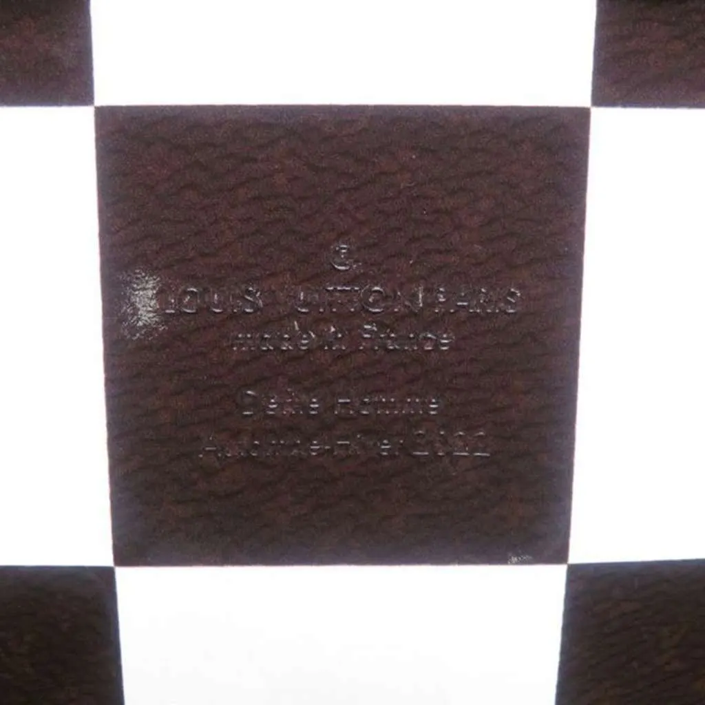 Louis Vuitton Monogram Chess Soft Trunk Brown Very good - Box View