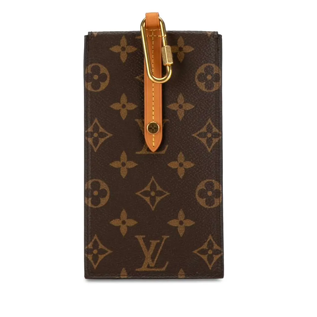 Louis Vuitton Monogram Box Phone Case Brown Canvas Good - Inside View