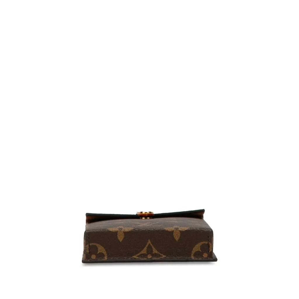 Louis Vuitton Monogram Box Phone Case Brown Canvas Good - Model View