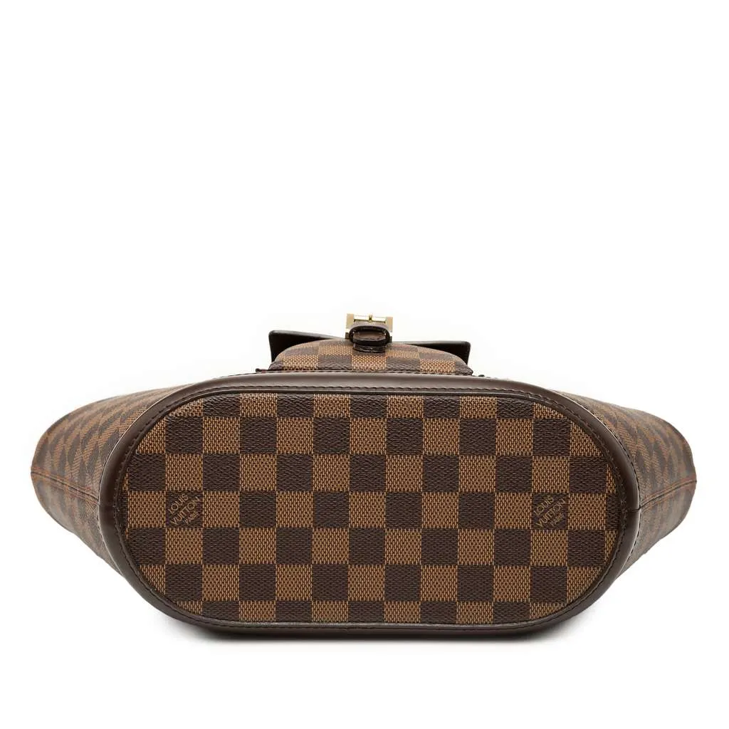 Louis Vuitton Damier Ebene Manosque PM Brown Very good - Inside View