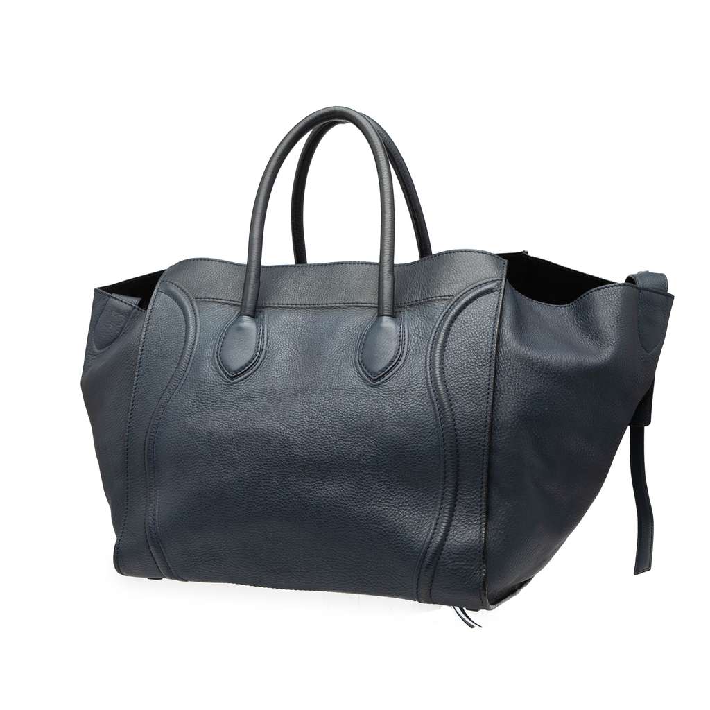 Celine Large Grained Calfskin Phantom Luggage Tote - 2