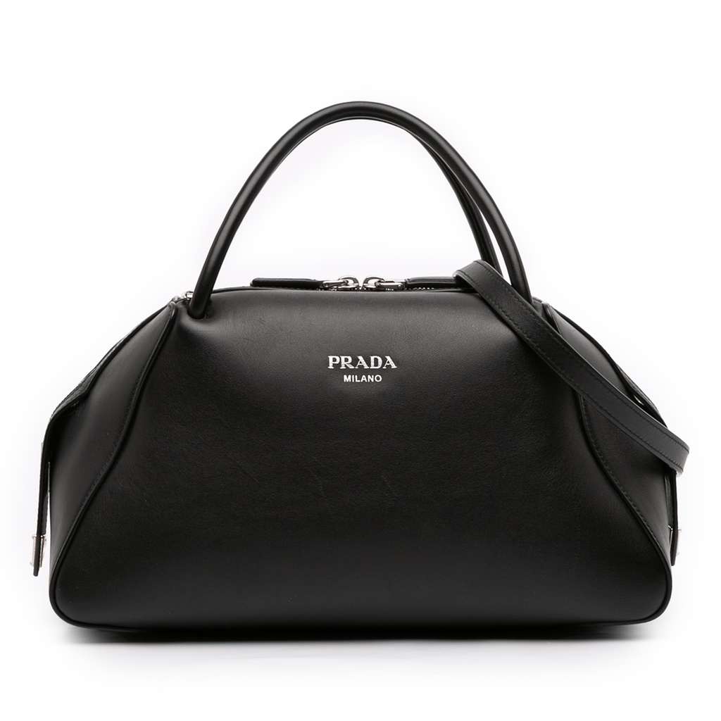 Prada Medium Brushed Leather Supernova Satchel