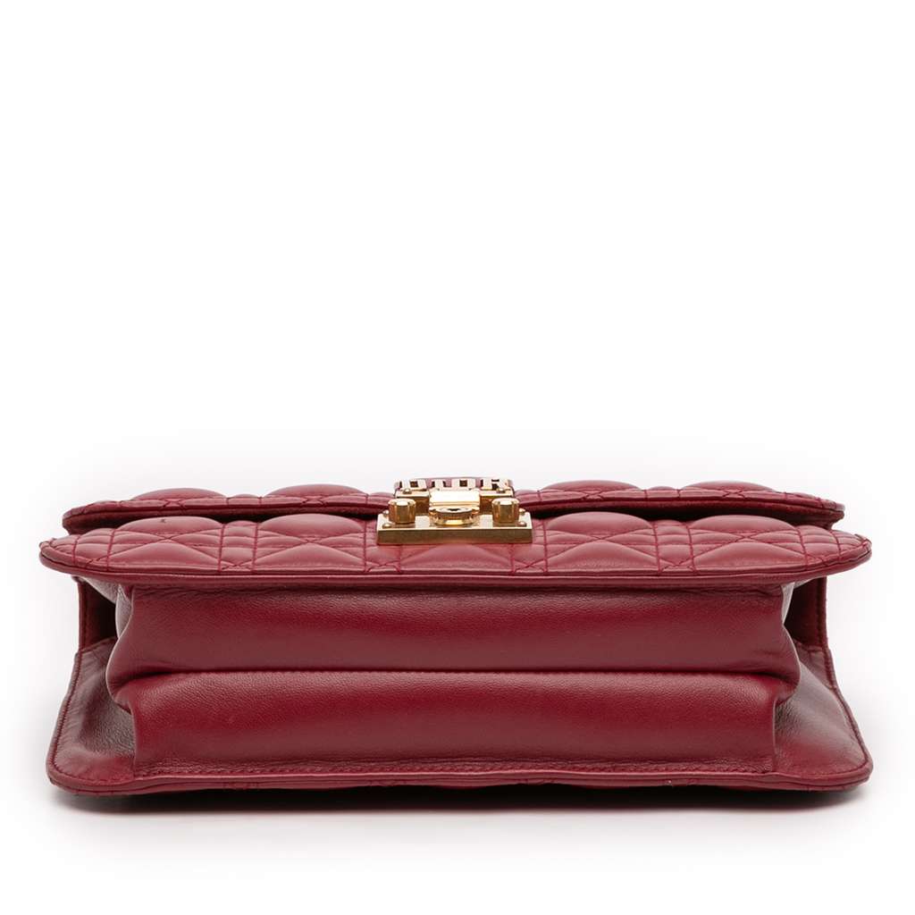 Dior Medium Lambskin Cannage DiorAddict Flap - 3