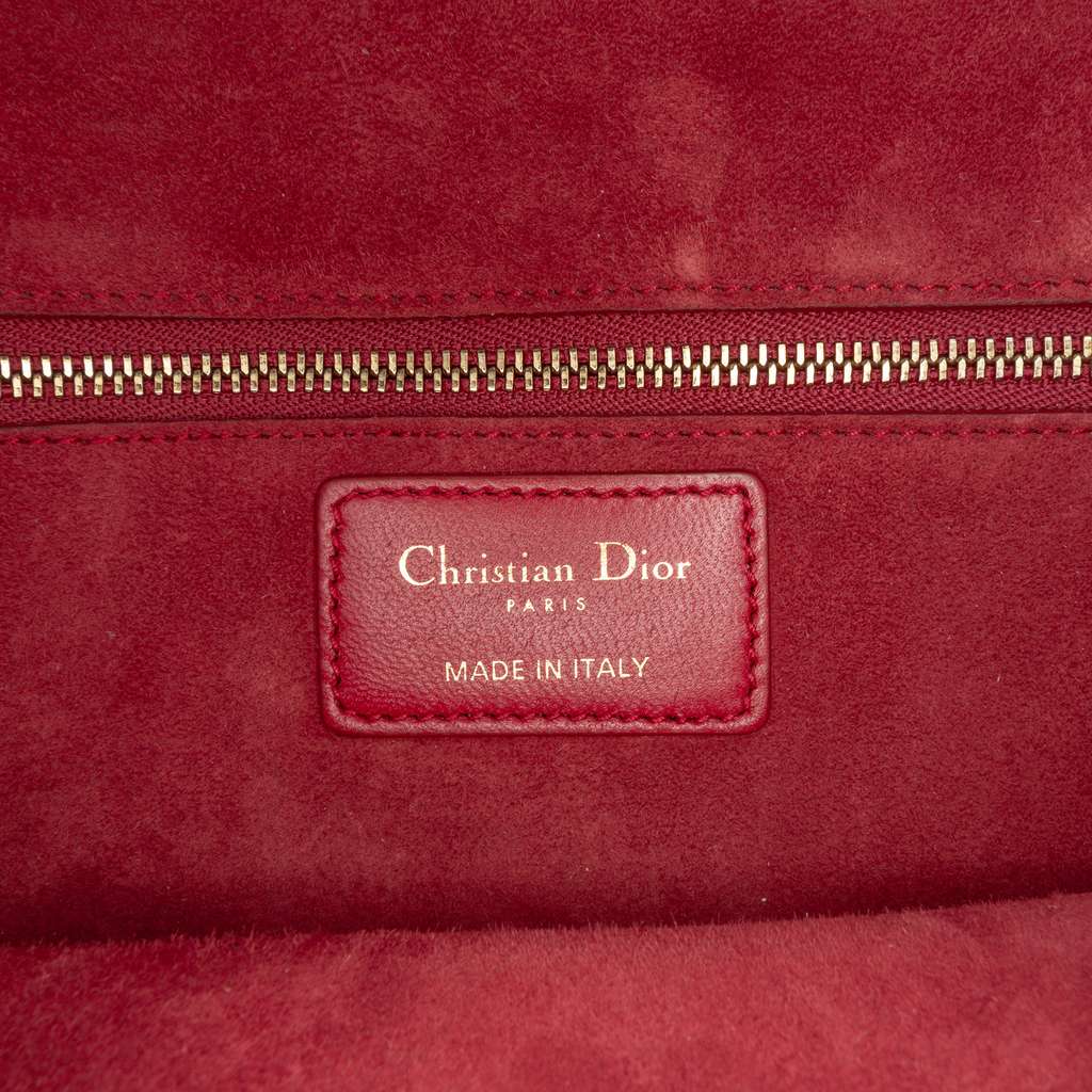 Dior Medium Lambskin Cannage DiorAddict Flap - 5
