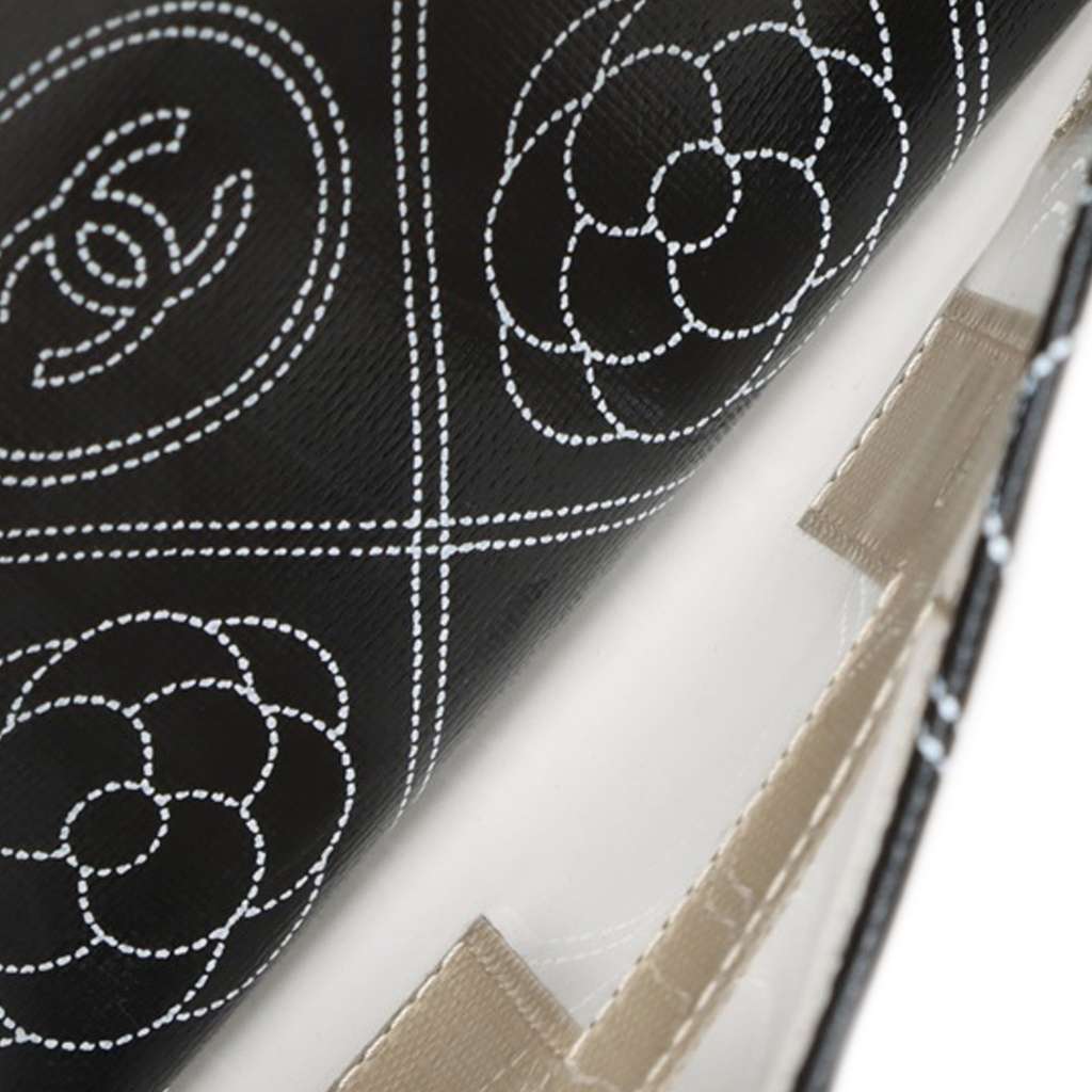 Chanel Coated Canvas Camellia Logo Camera Bag - 5