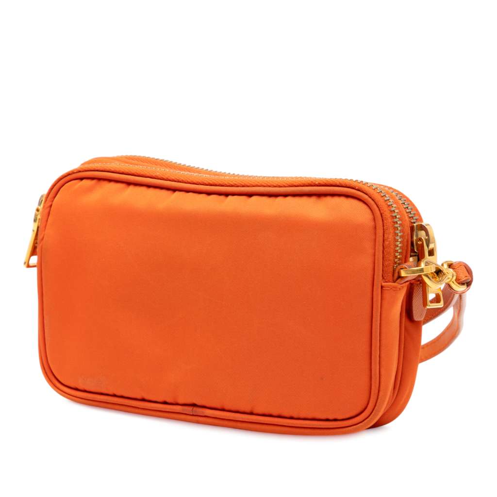 Prada Mini Tessuto Double Zip Camera Bag - 2