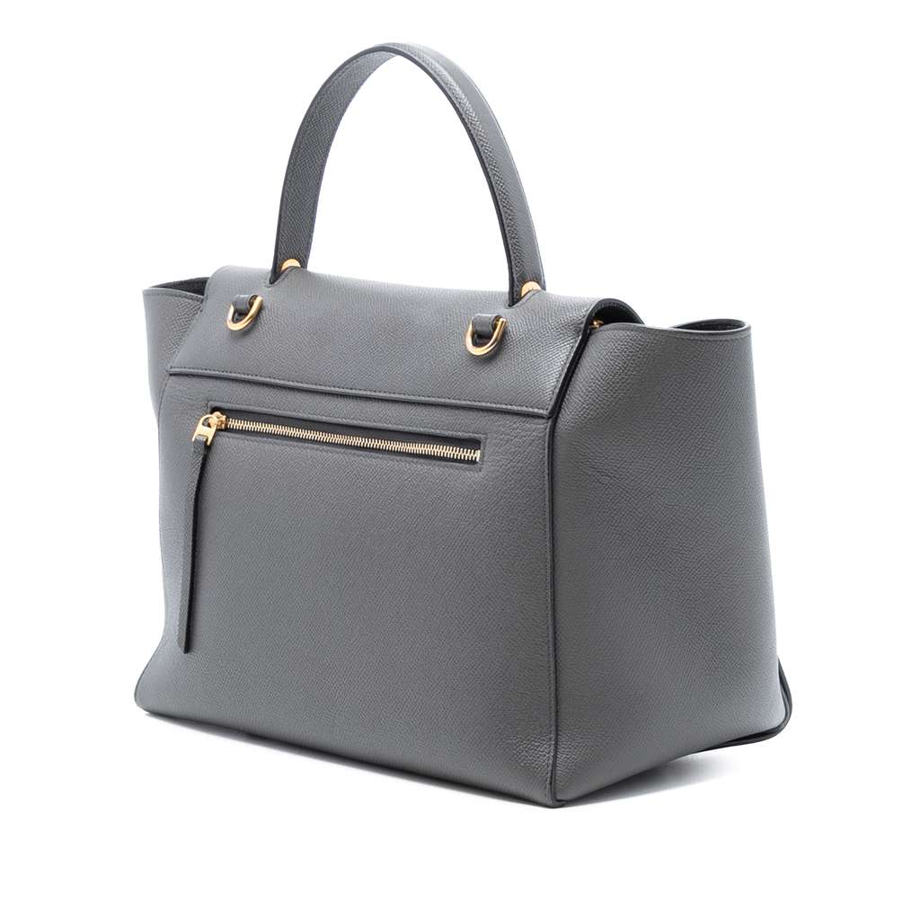 Celine Mini Grained Calfskin Belt Bag - 2