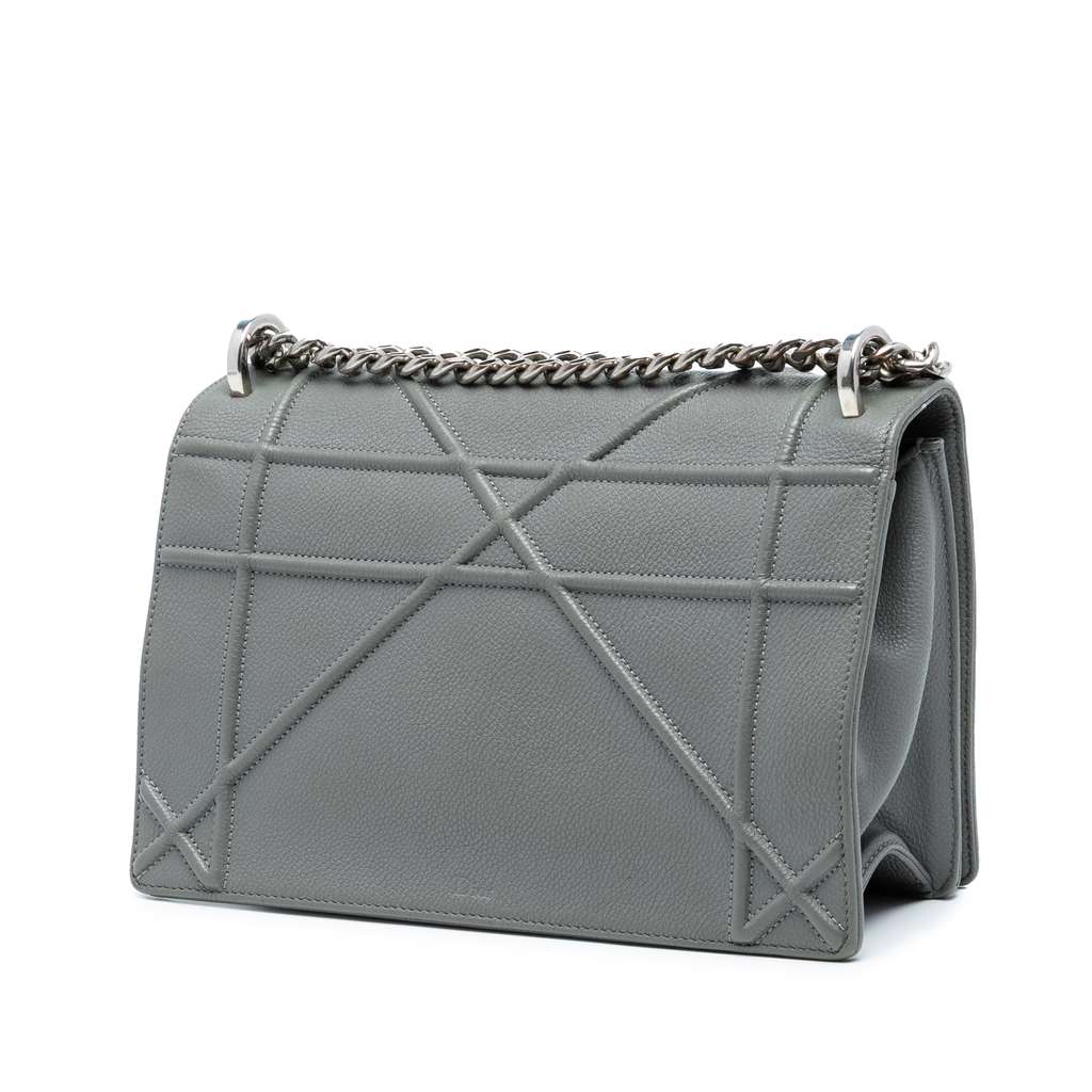 Dior Medium Grained Calfskin Diorama Flap - 2