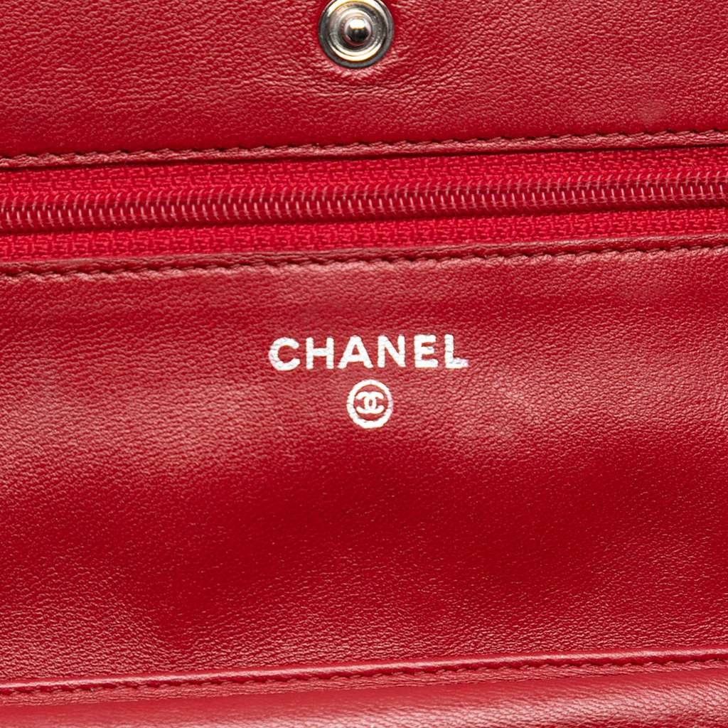 Chanel CC Quilted Lambskin Wallet on Chain - 5