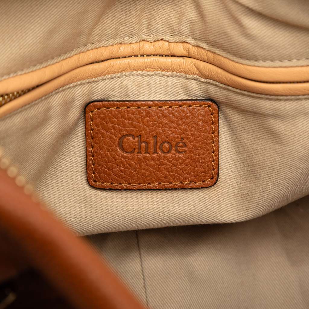 Chloé Medium Leather Paraty Satchel - 5