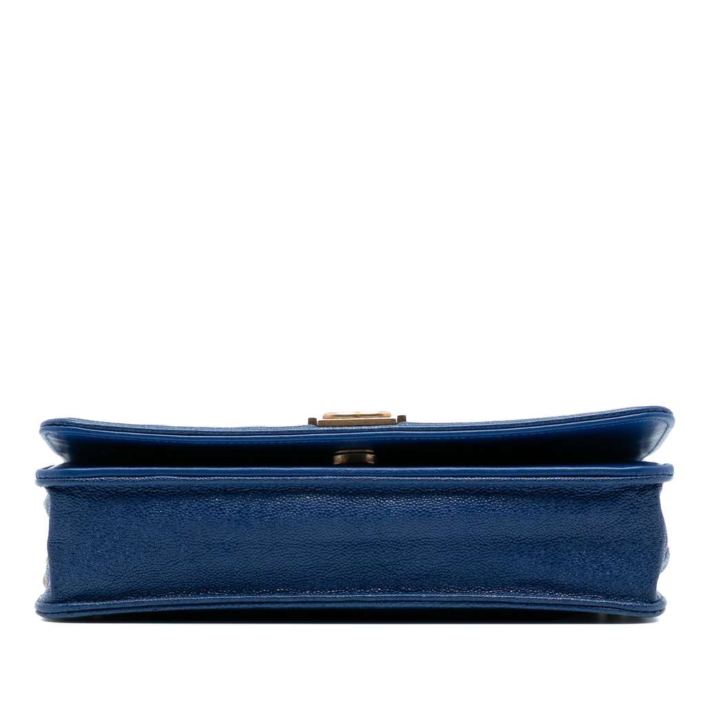 Chanel Quilted Caviar Boy Wallet on Chain - 3