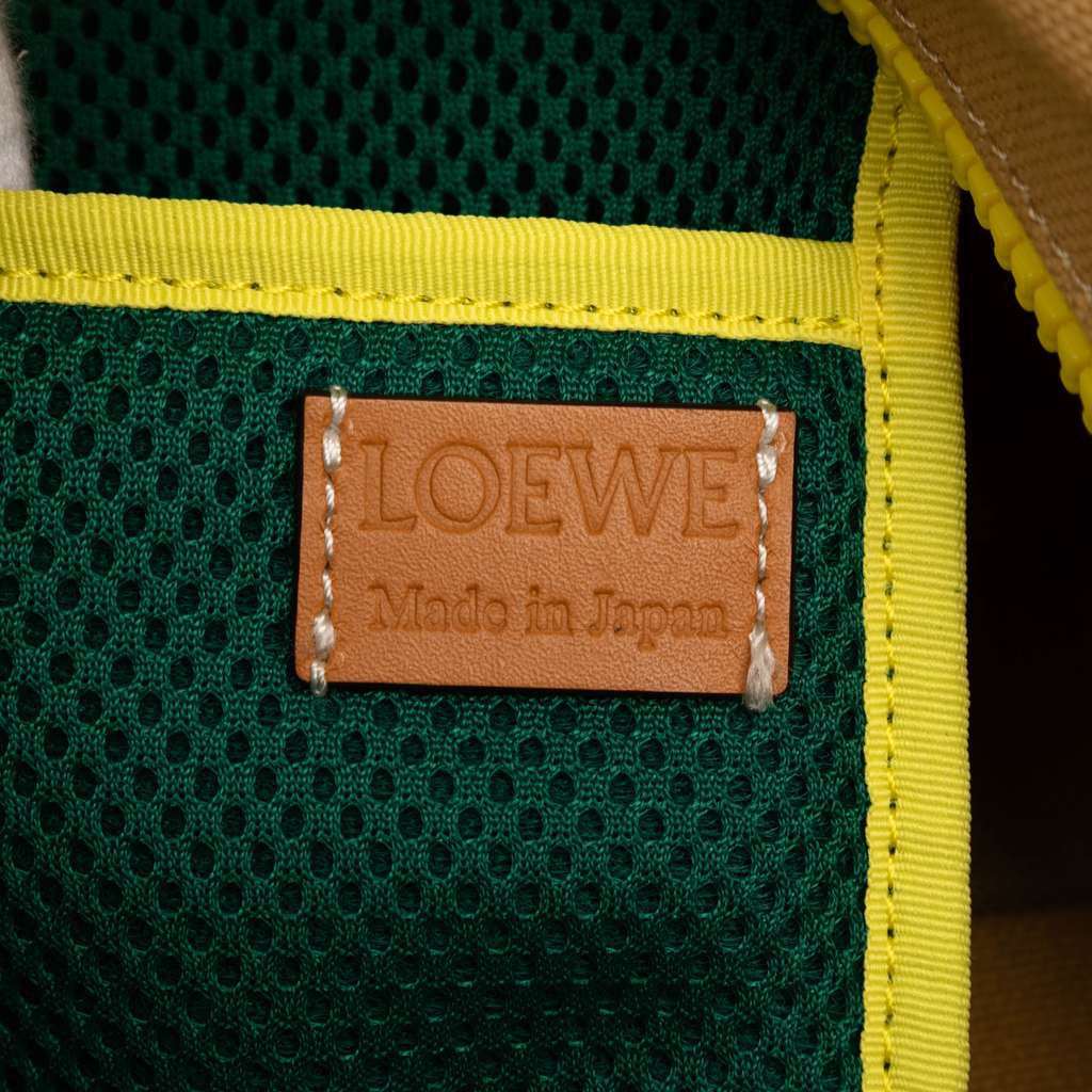 Loewe Canvas Eye Nature Tote - 5