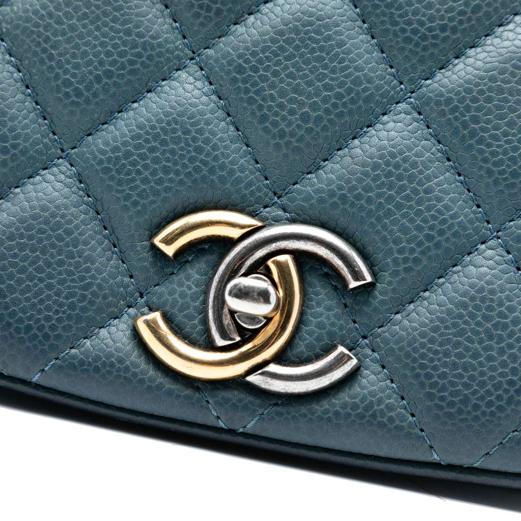 Chanel Small Quilted Caviar Casual Pocket Flap - 5