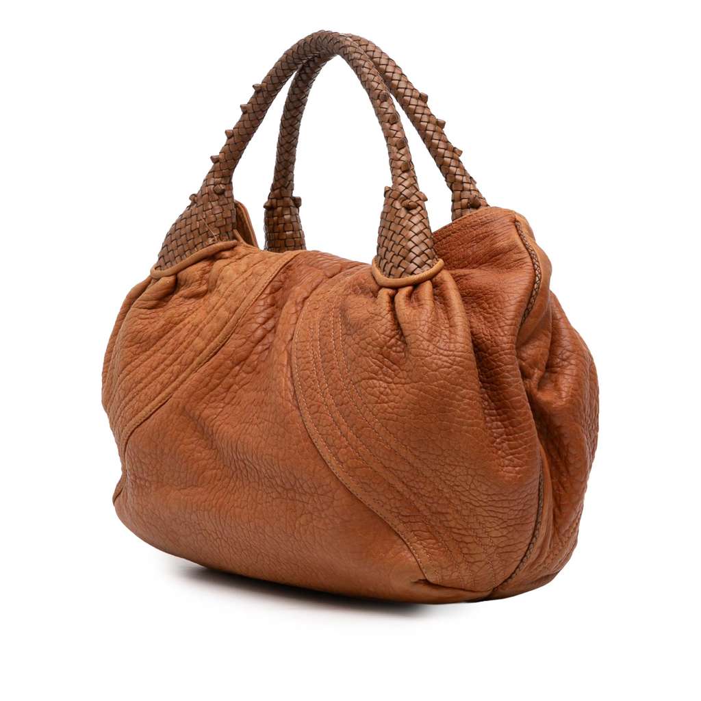 Fendi Large Leather Spy Handbag - 2