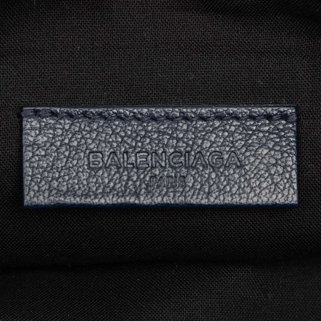 Balenciaga Chevre Motocross Classic Metallic Edge Clutch - 5