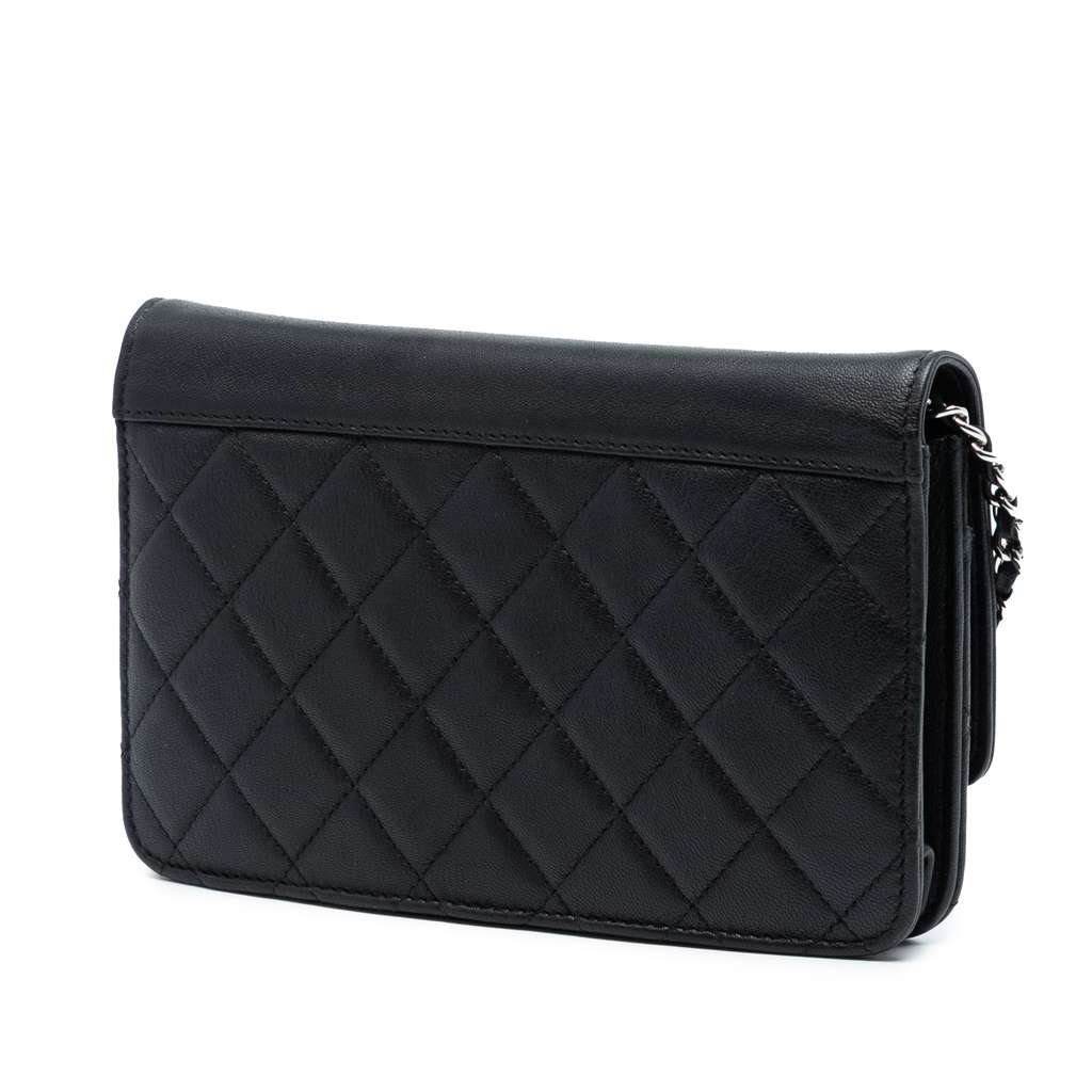 Chanel Quilted Calfskin Urban Companion Wallet on Chain - 2