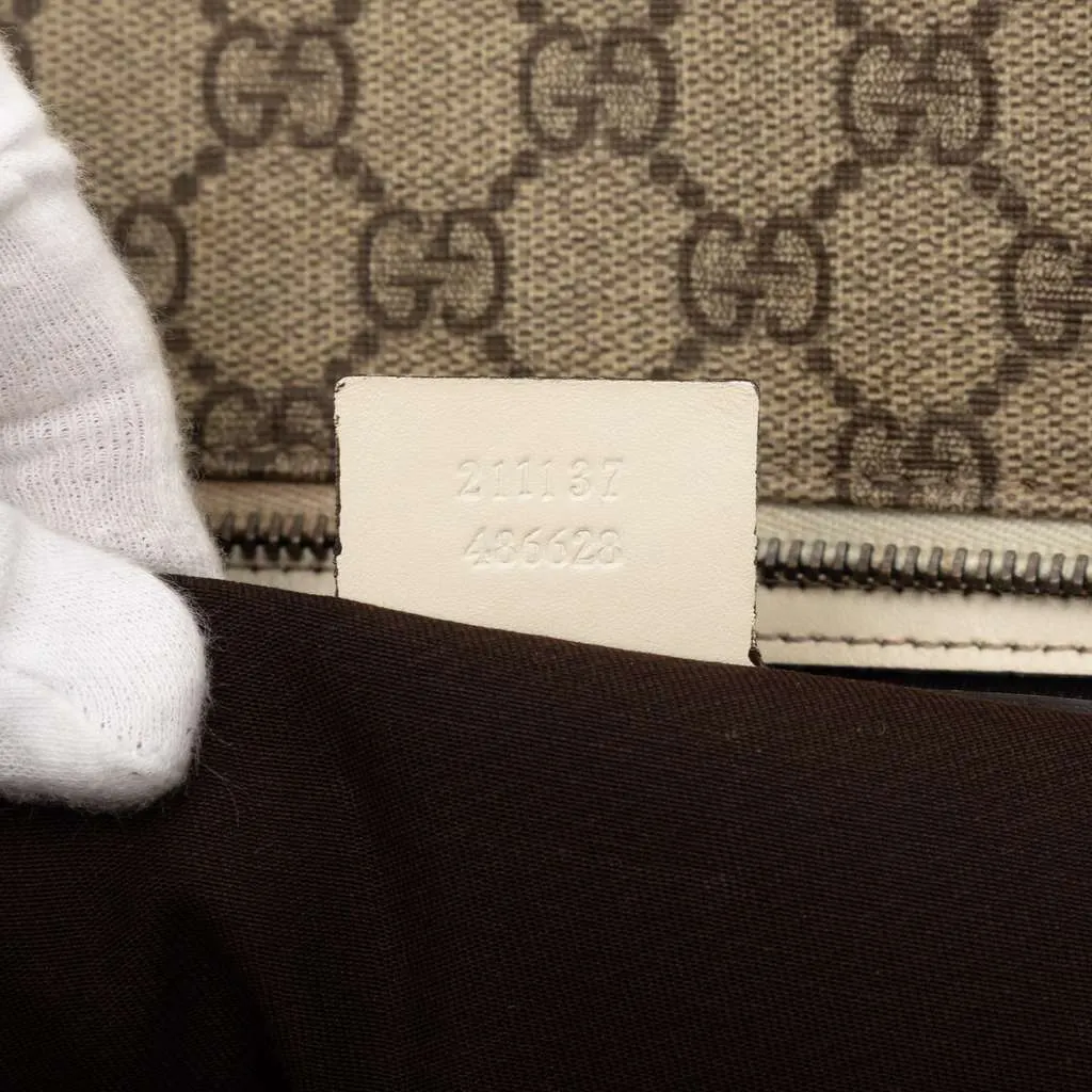 Gucci GG Supreme Joy Tote Brown Canvas Good - Box View
