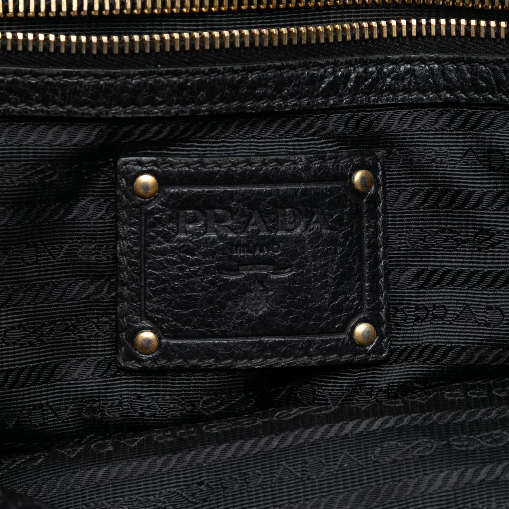 Prada Tessuto Gaufre Satchel - 5