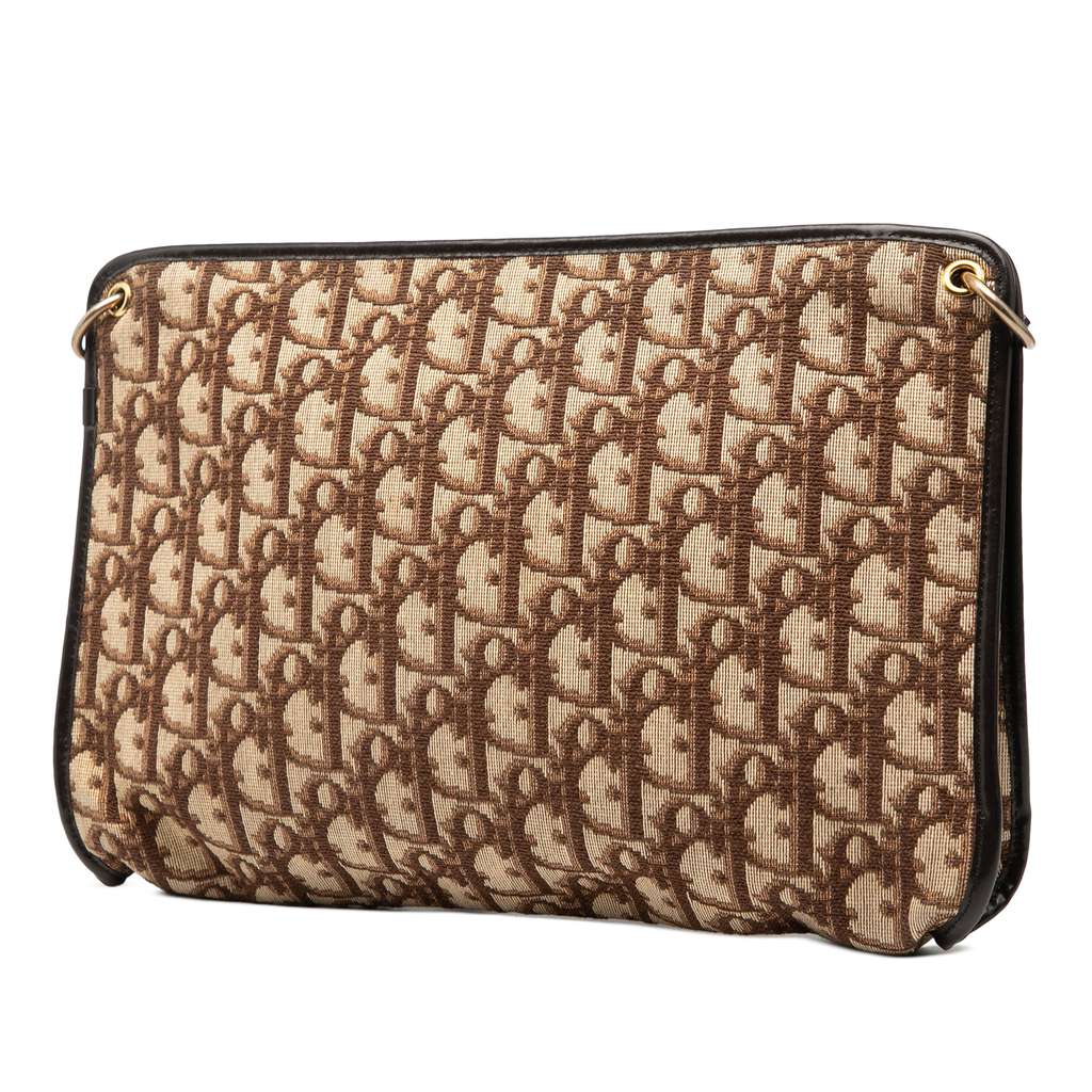 Dior Oblique Canvas Shoulder Bag - 2