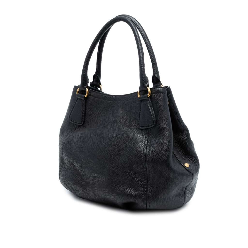 Prada Vitello Daino Open Convertible Tote - 2